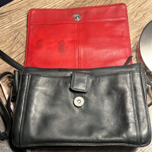 Derek Alexander East-West 3/4 flap Black Crossbody Bag - Picture 6 of 10